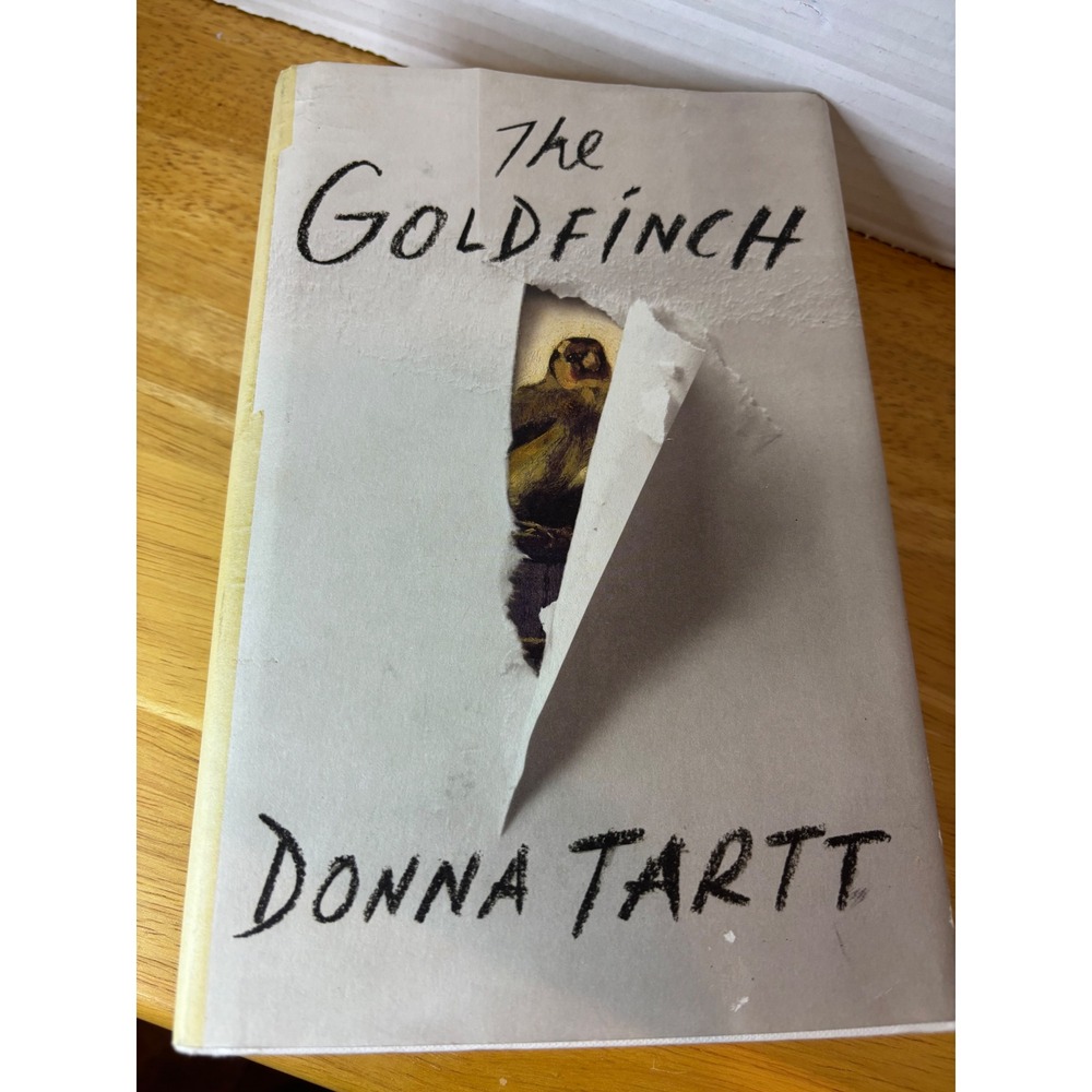 The Goldfinch Donna Tartt First Edition Hardcover 2013 Fiction Novel